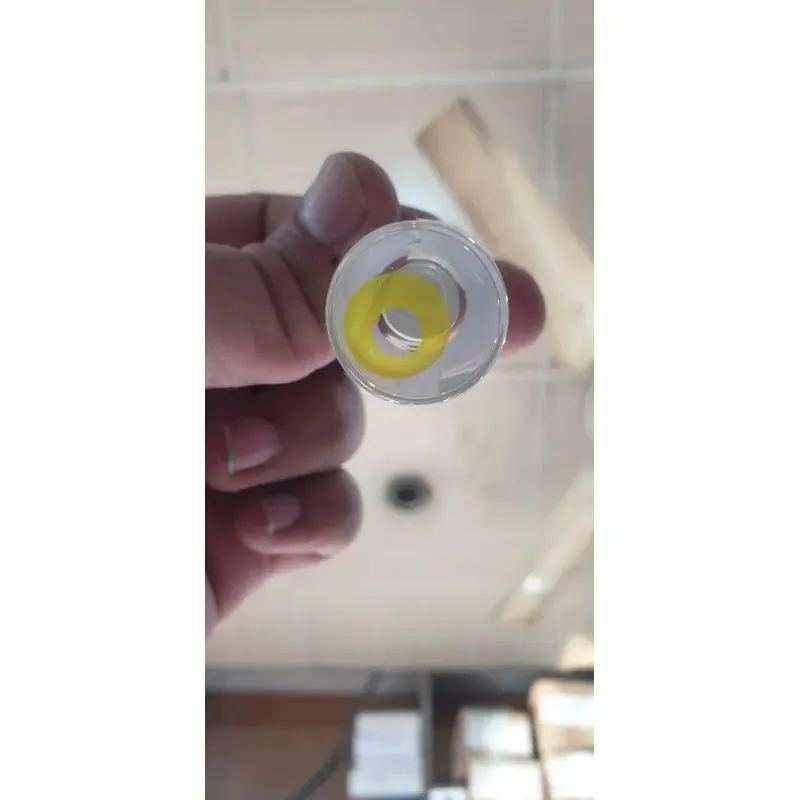 HALOWEEN LENS YELLOW COLOUR