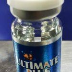 Ultimate Plus 3-Tone Dove Gray contact lens vial
